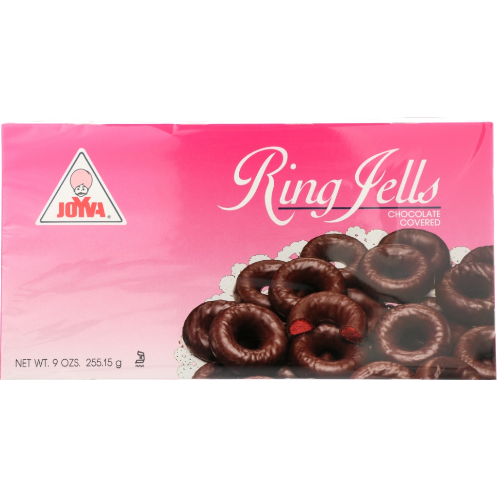 Chocolate Covered Raspberry Ring Jells - 9 oz