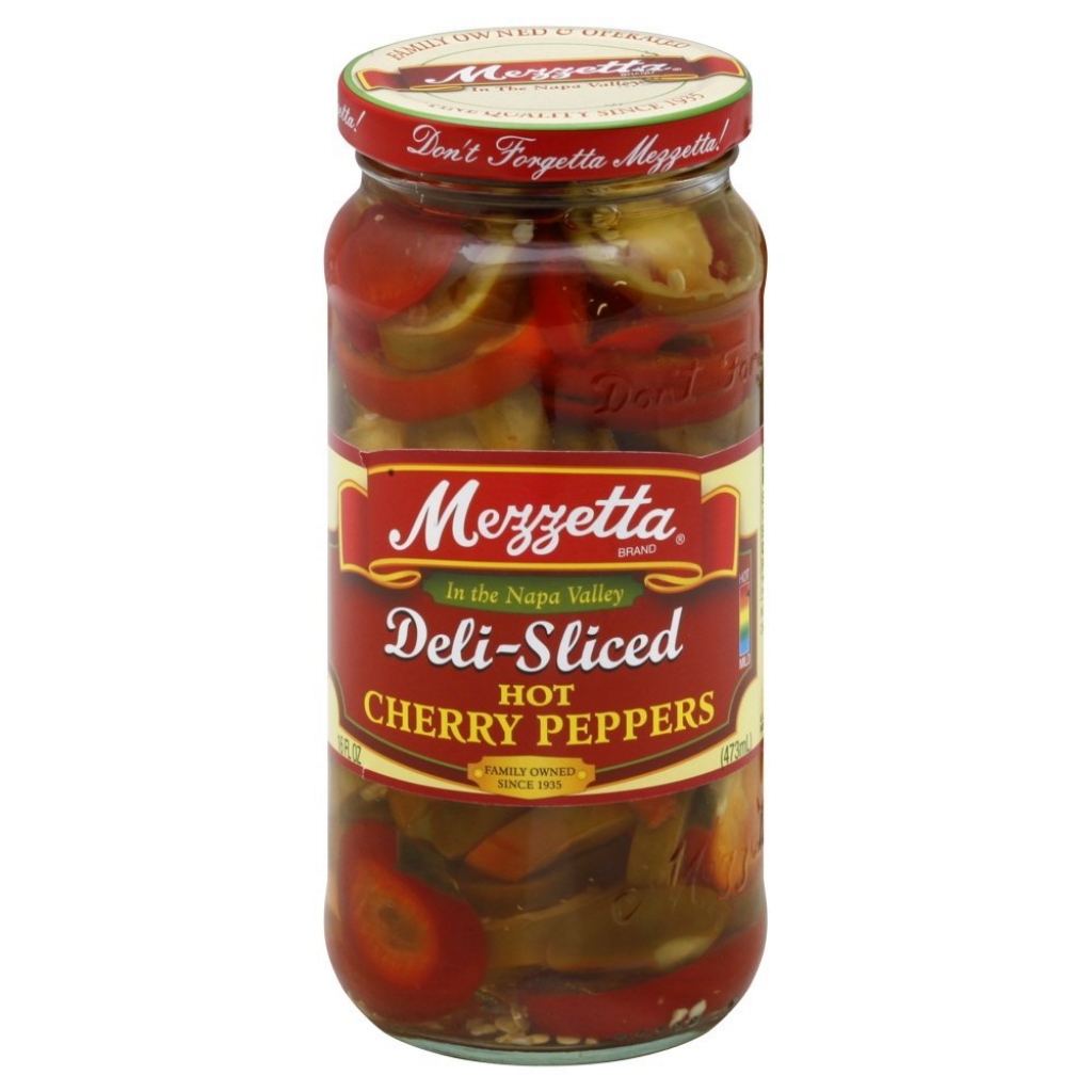 Deli Sliced Hot Cherry Peppers - 16 oz