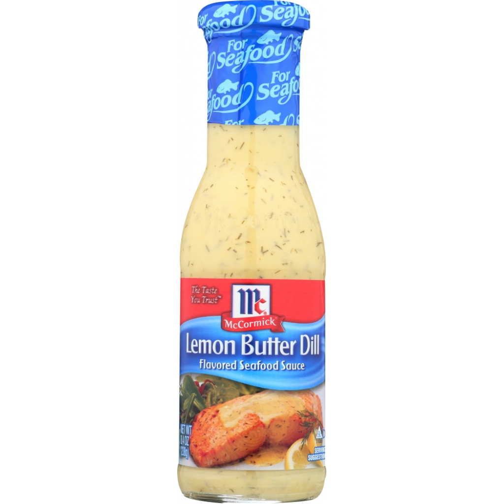 Lemon Butter Dill Seafood Sauce, 8.4 oz