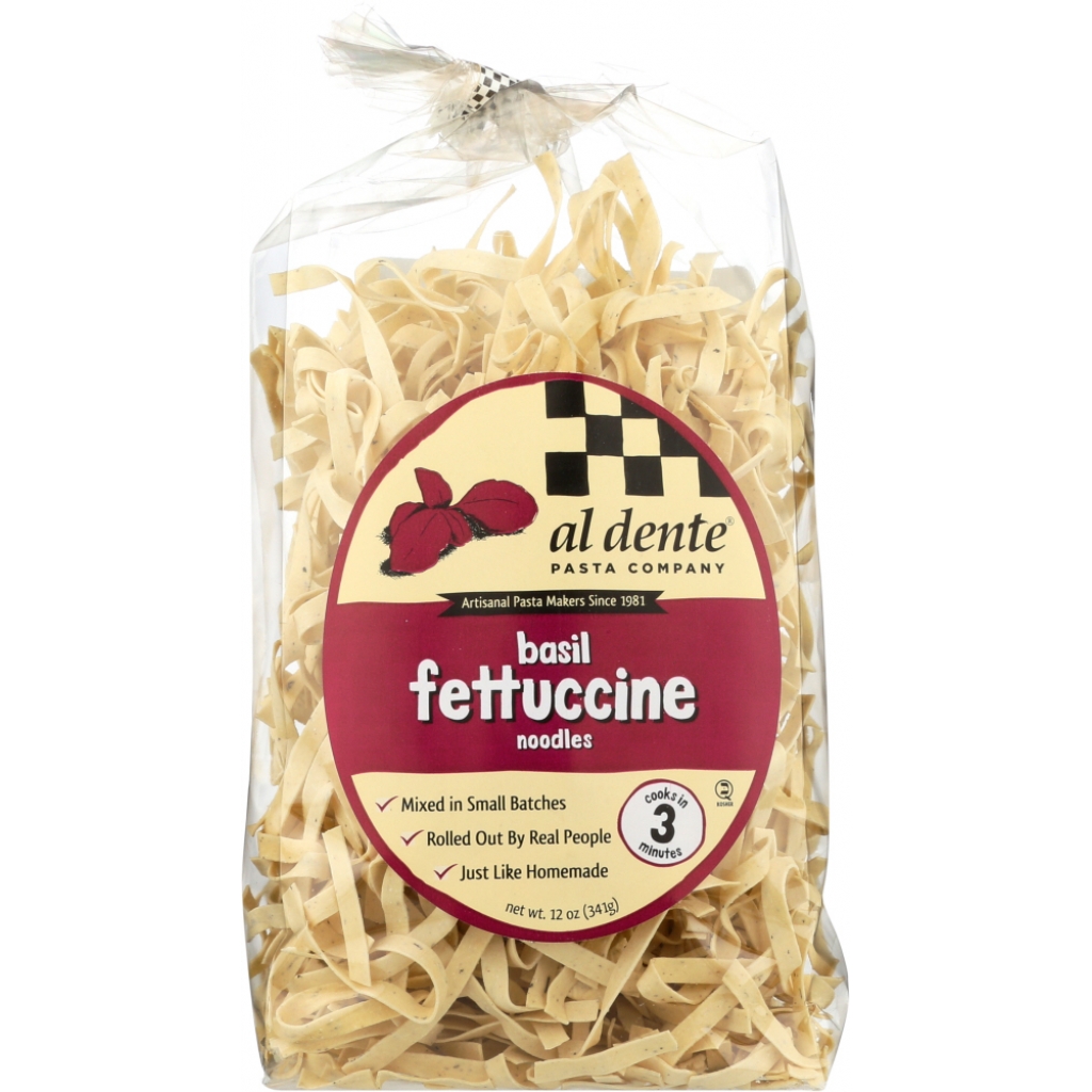 Homemade Taste Basil Fettuccine Noodles, 12 oz