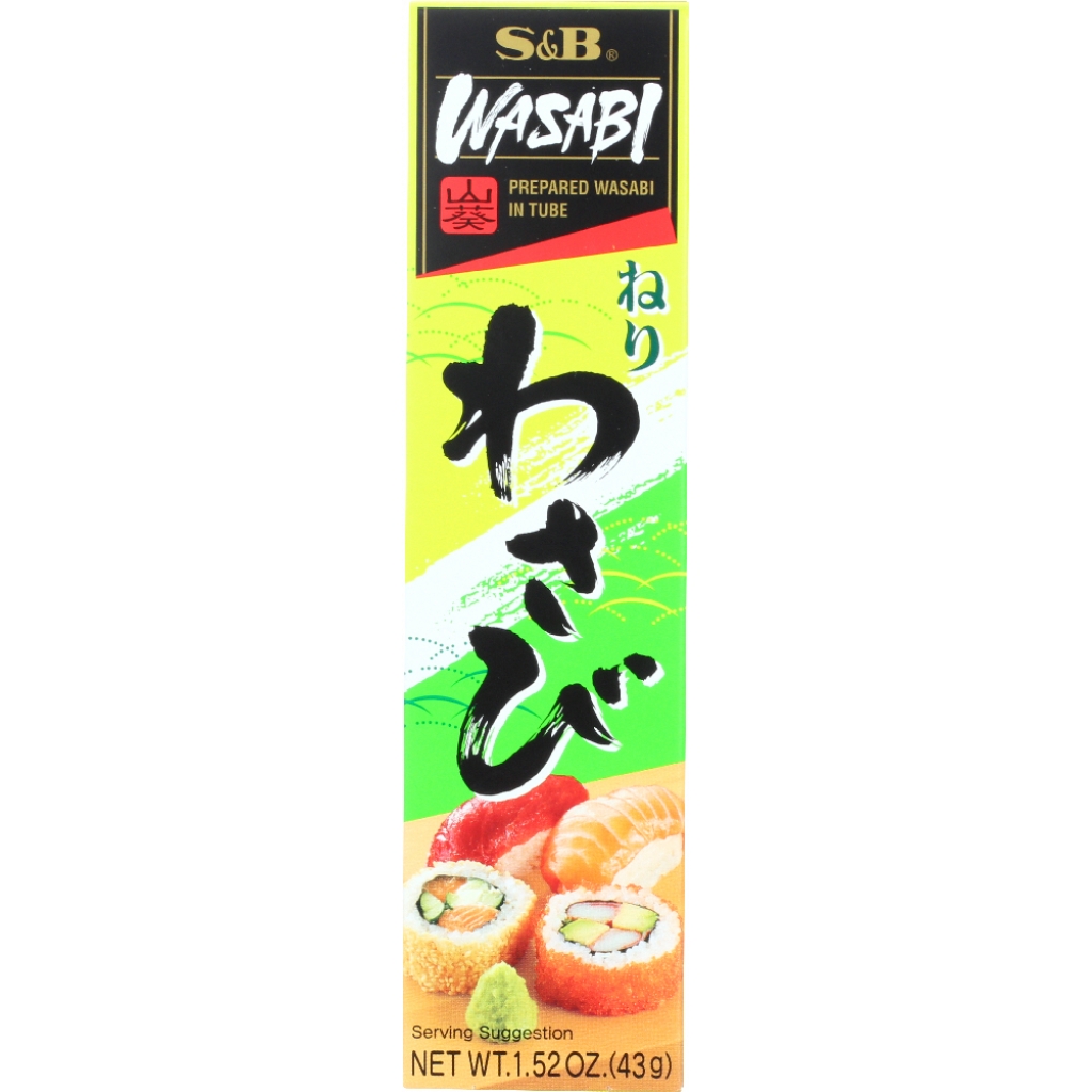 Authentic Wasabi Paste in Tube, 1.52 oz