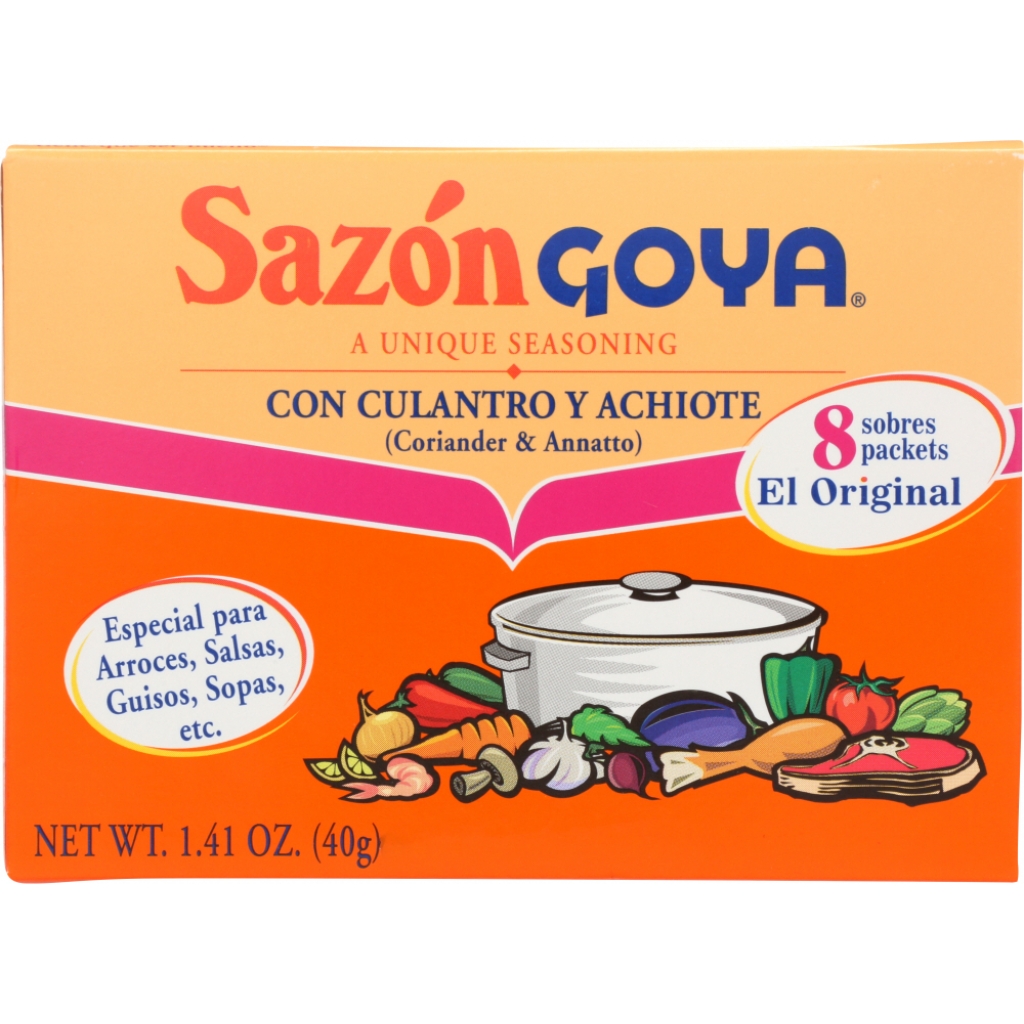 Sazon Seasoning with Coriander and Annatto