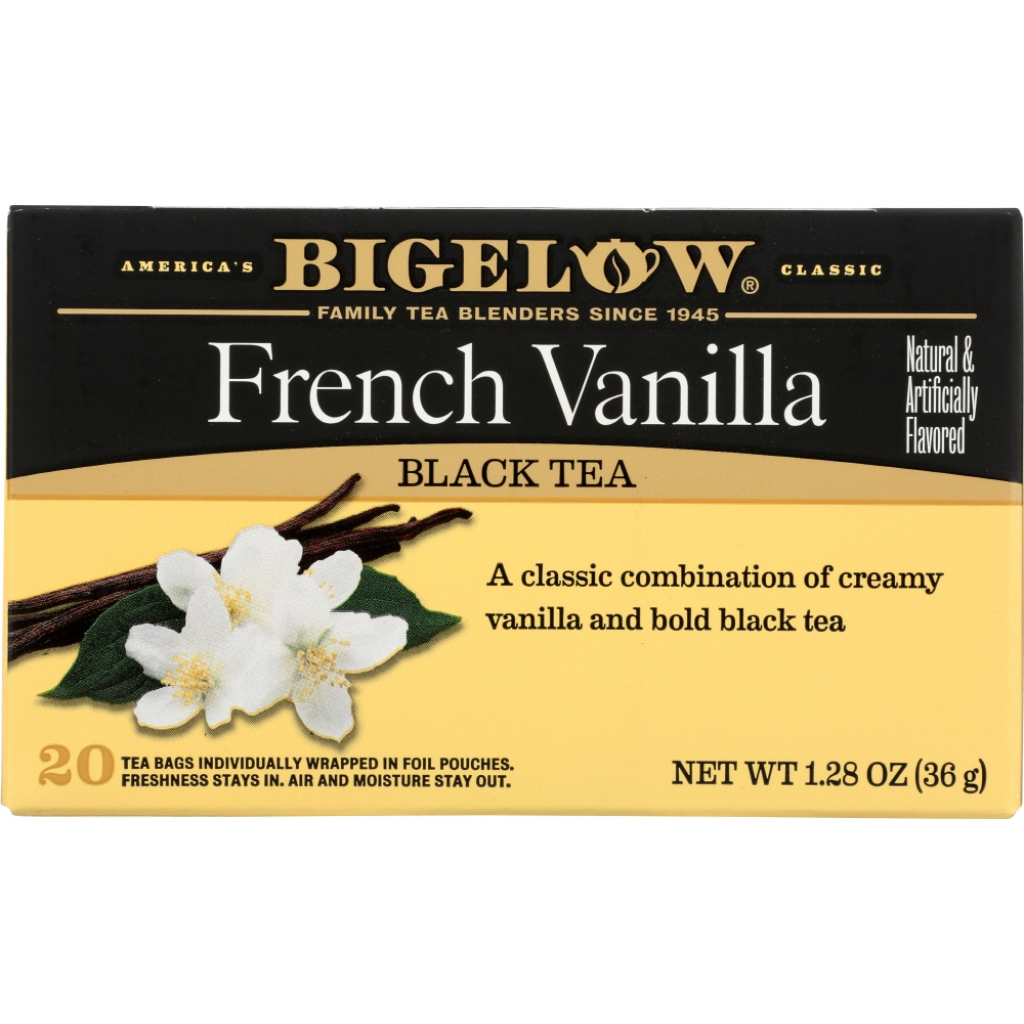 French Vanilla Black Tea Bags