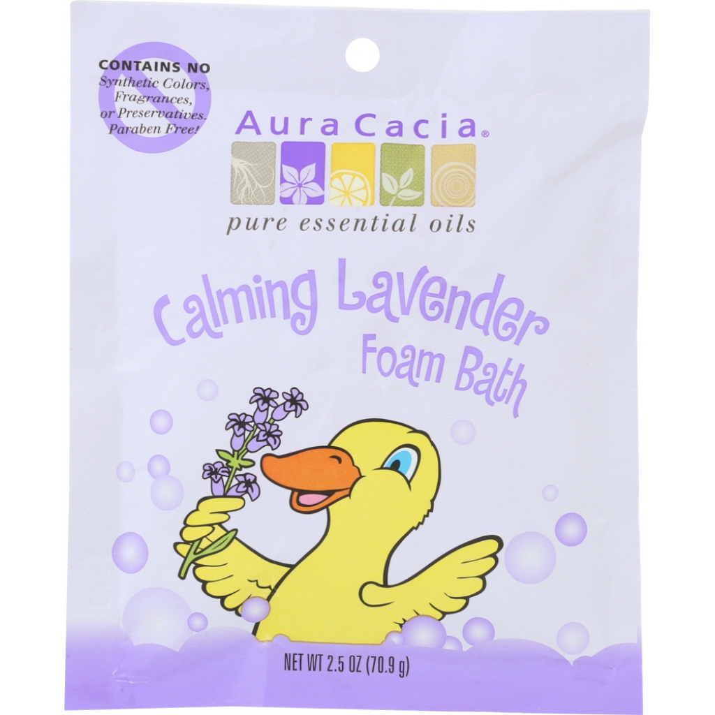 Calming Lavender Essential Oil Foam Bath, 2.5 oz