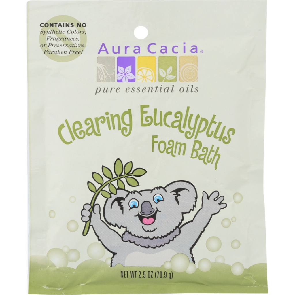 Eucalyptus Clearing Foam Bath - 2.5 oz