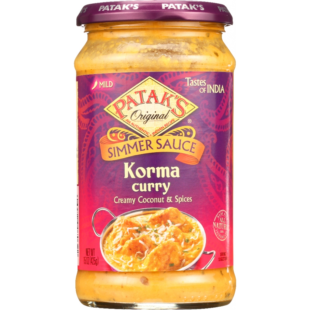 Korma Cooking Sauce, 15 oz