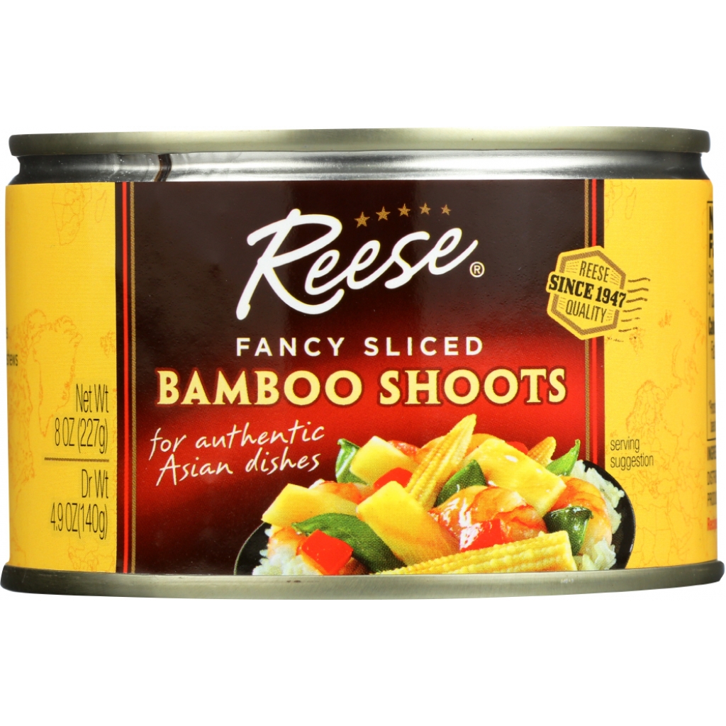 Fancy Sliced Bamboo Shoots - 8 oz