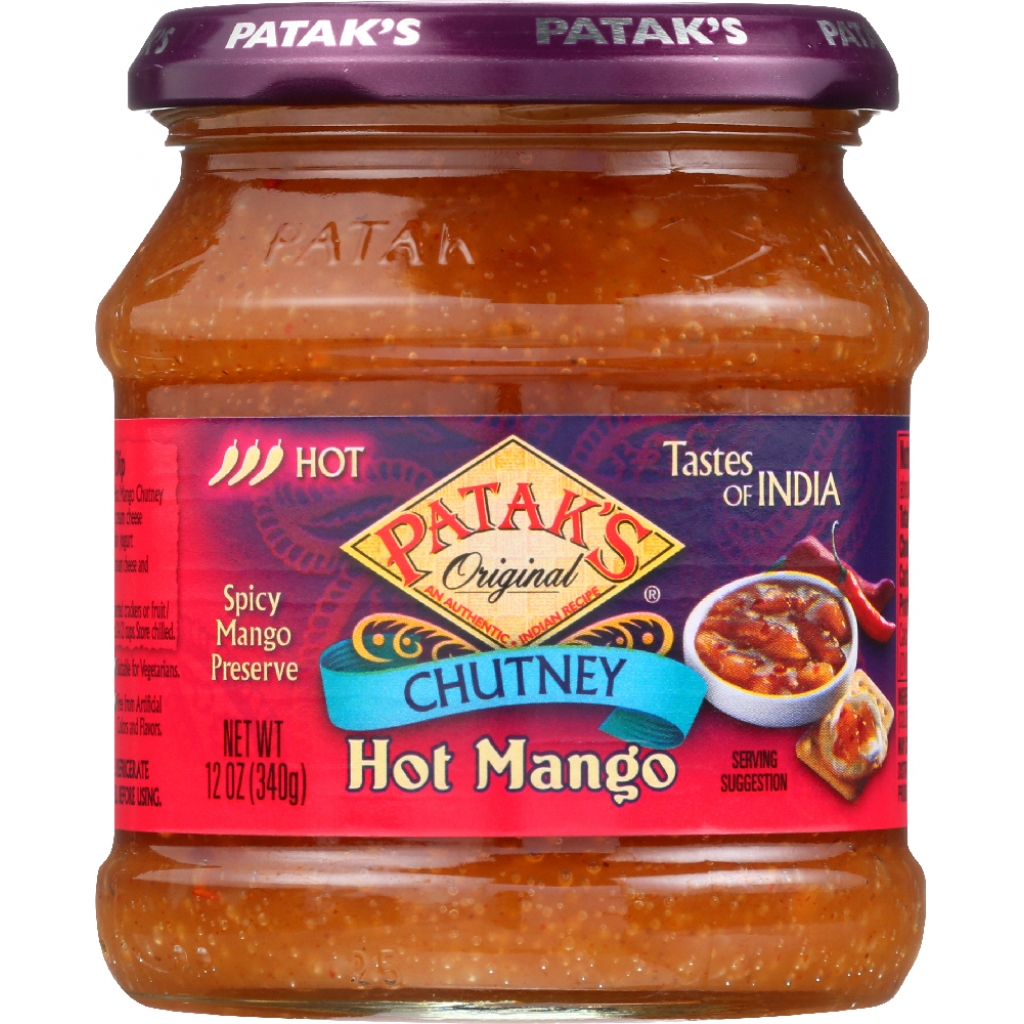 Hot Mango Chutney, 12 oz