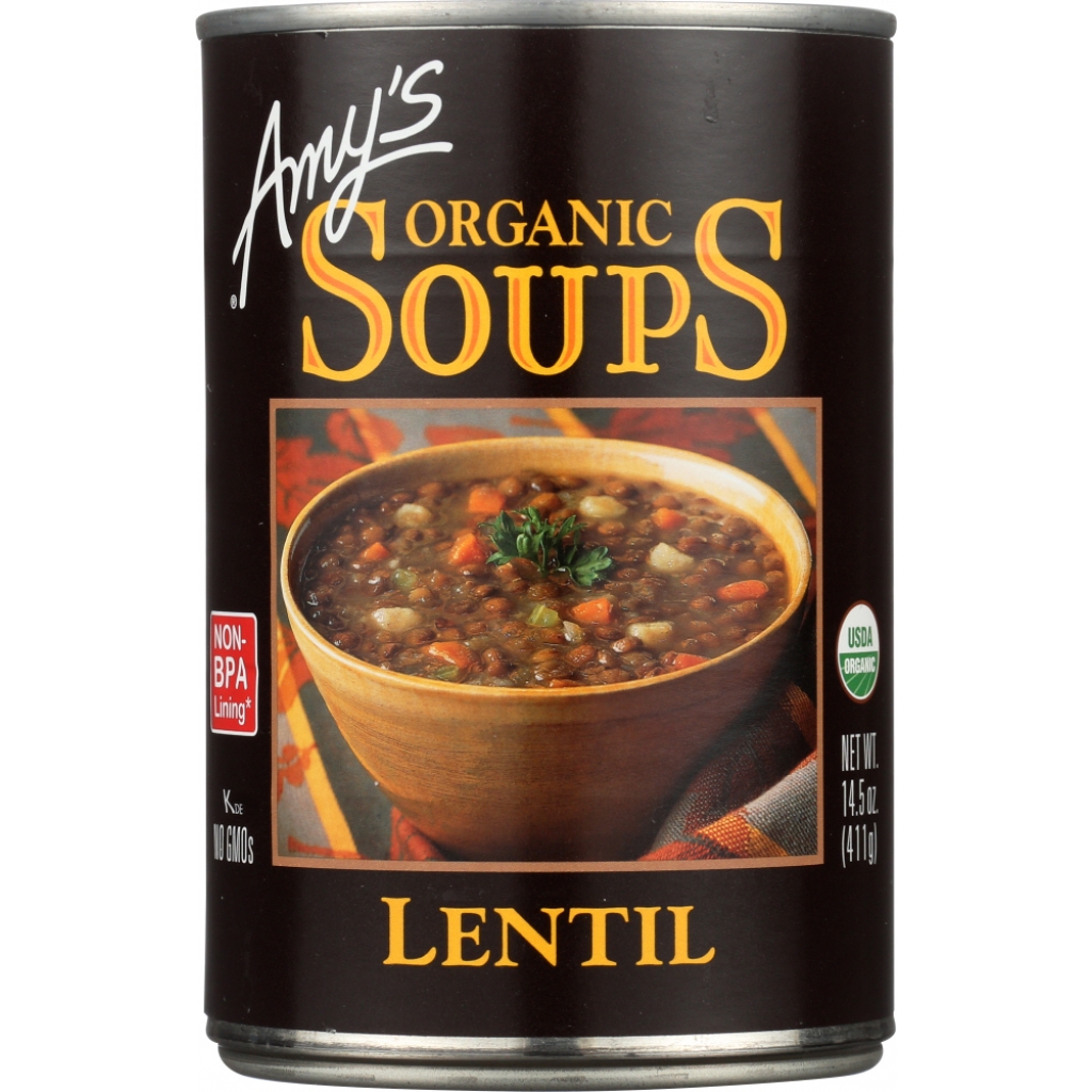 Organic Lentil Soup, 14.5 oz