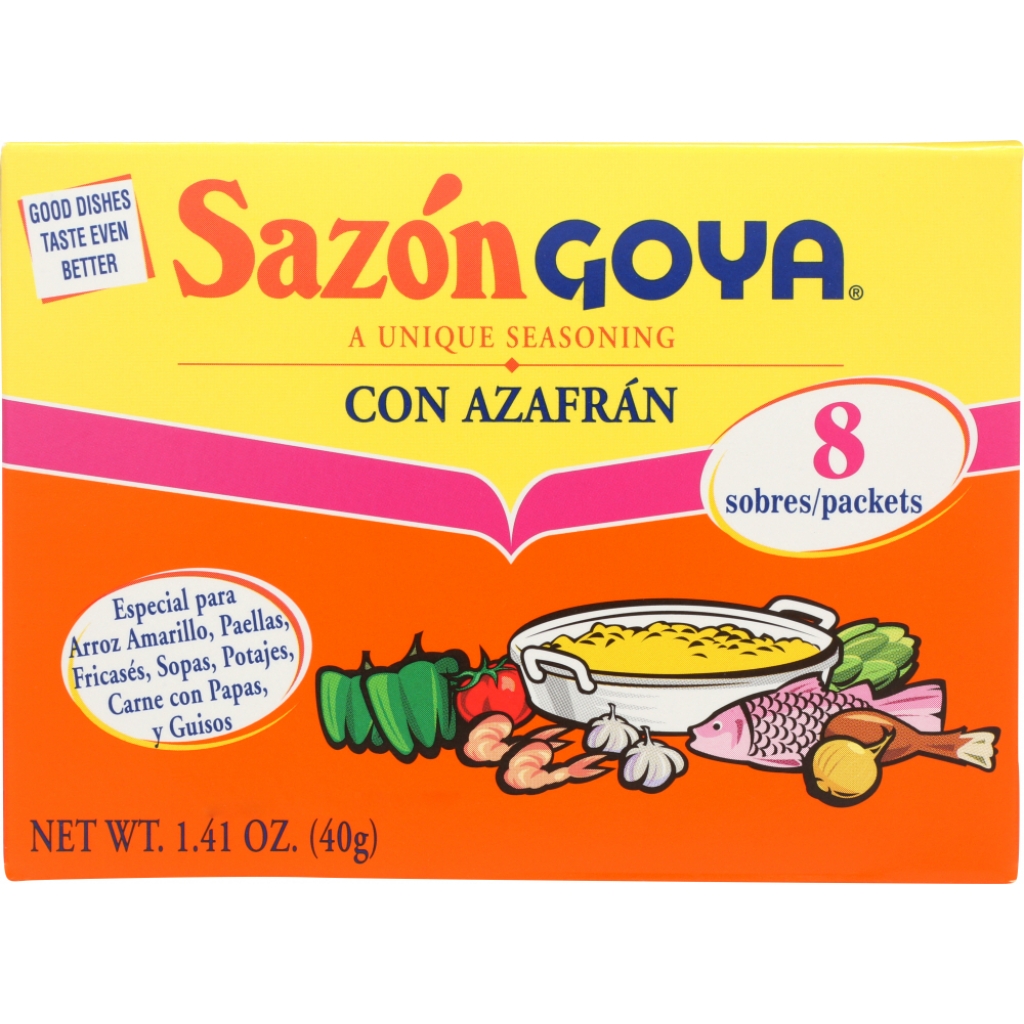 Sazon Azafran Seasoning - 1.41 oz