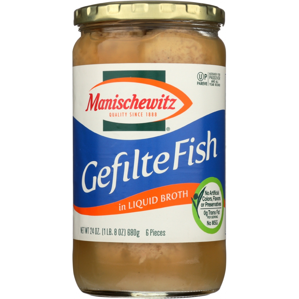 Gefilte Fish in Liquid Broth