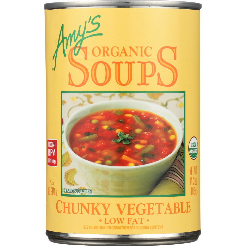 Organic Chunky Vegetable Soup - 14.3 oz