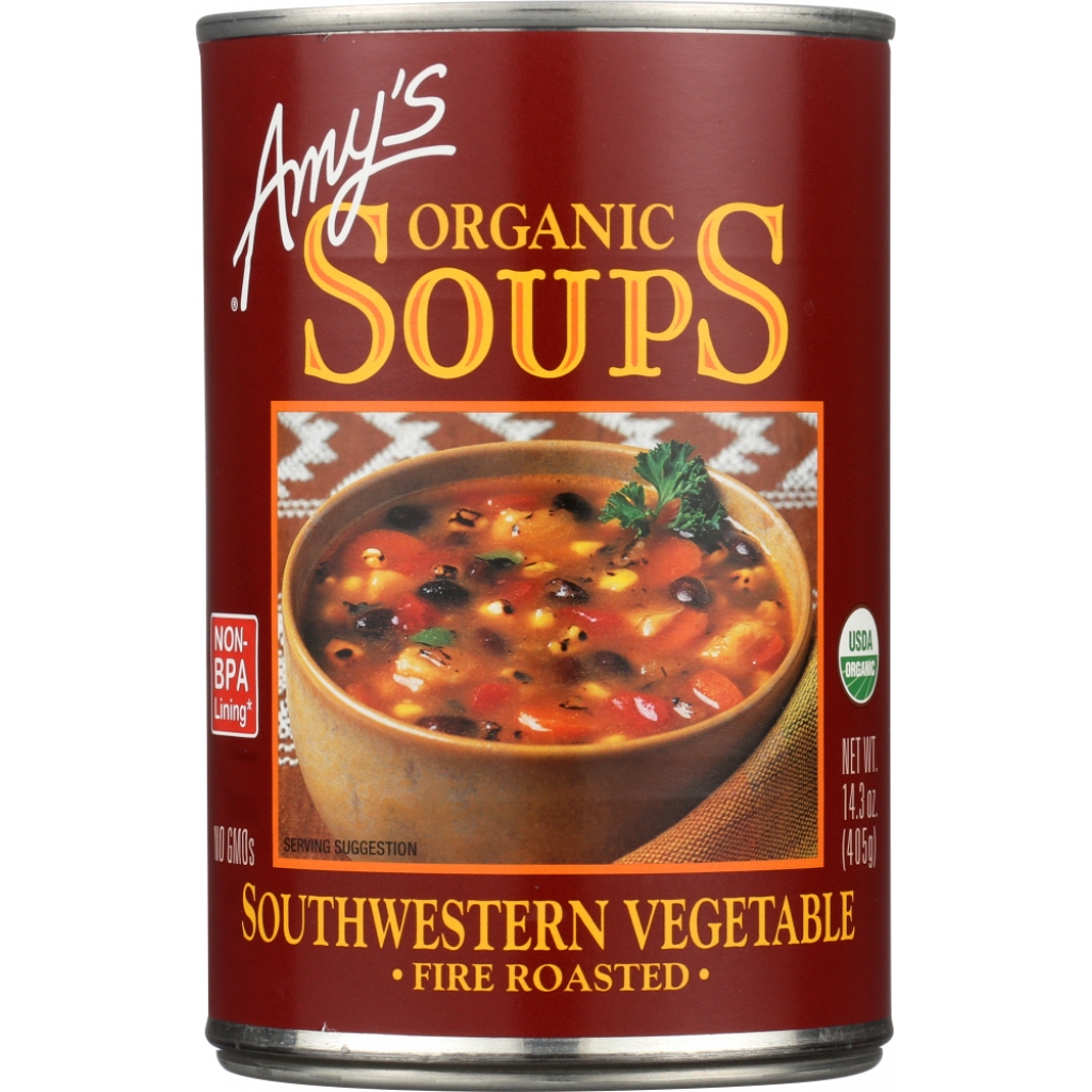 Organic Fire Roasted Southwestern Vegetable Soup - 14.3 oz