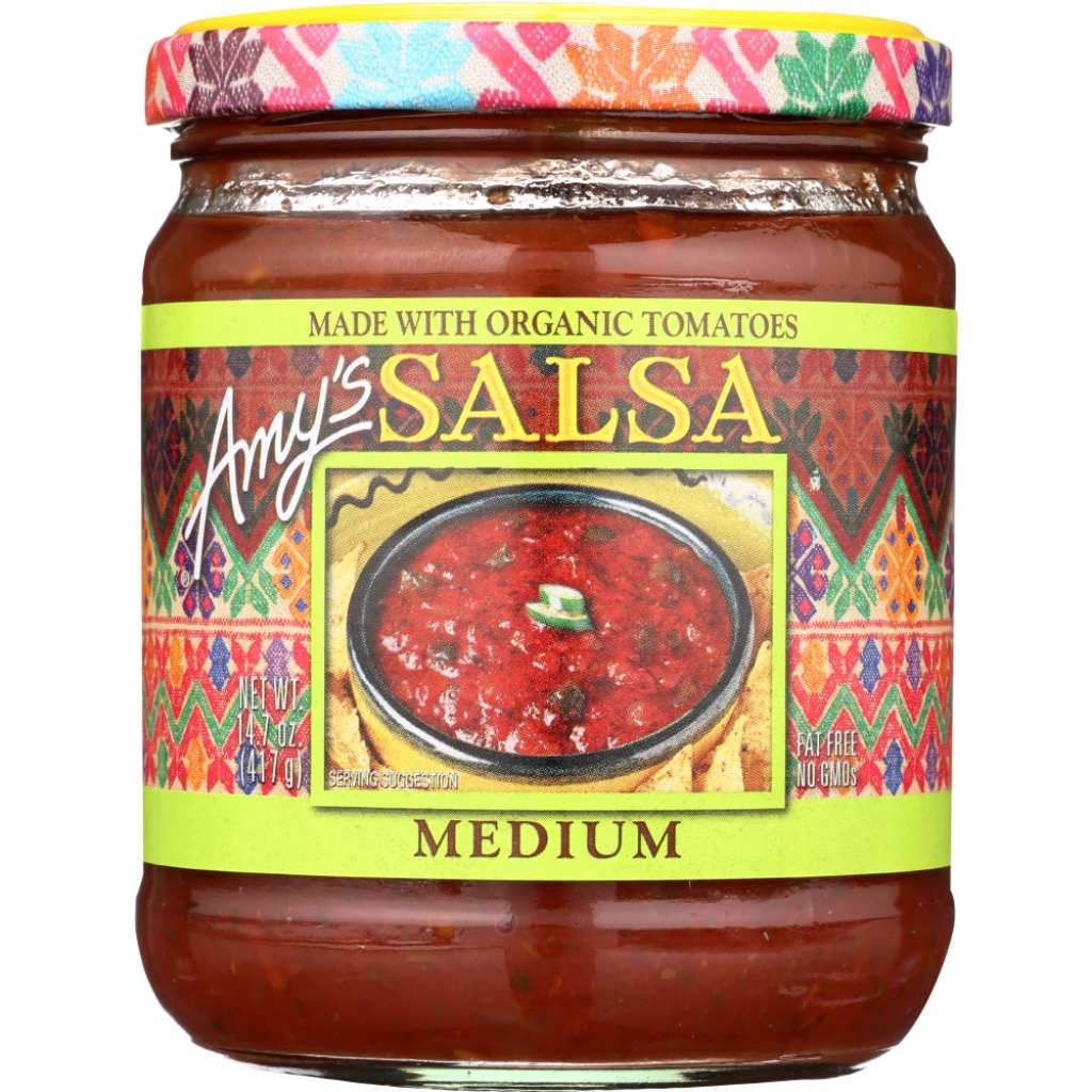 Fresh Organic Medium Salsa, 14.7 oz