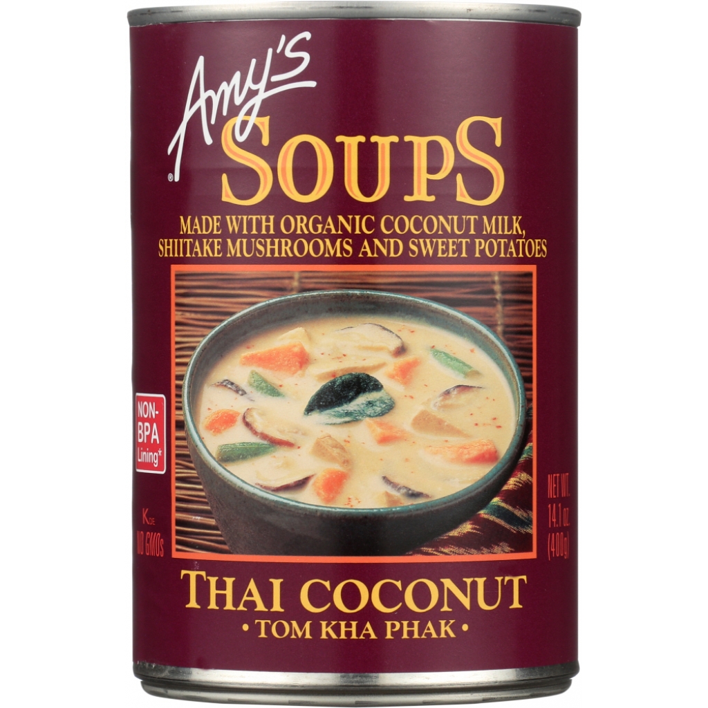 Amy's Thai Coconut Soup Tom Kha Phak - 14.1 oz