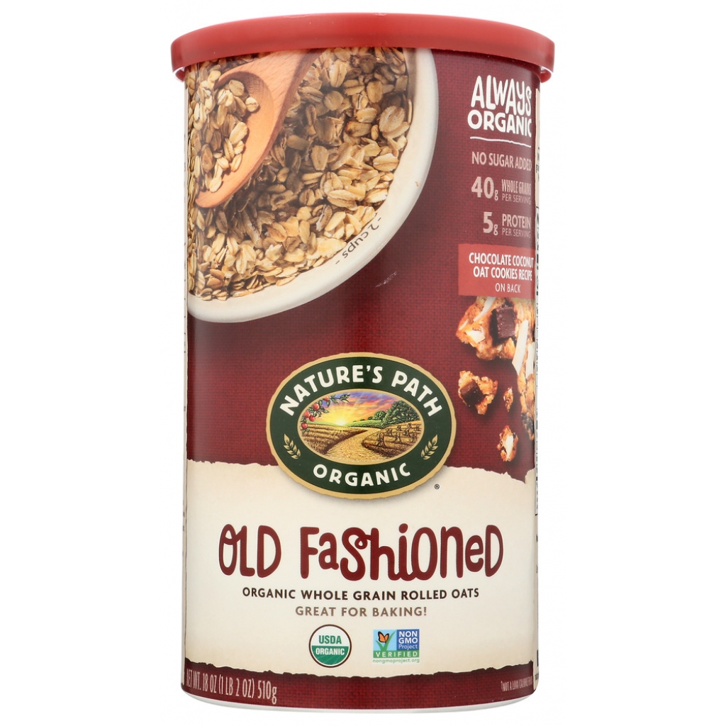 Organic Old Fashioned Oven Toasted Oats - 18 oz