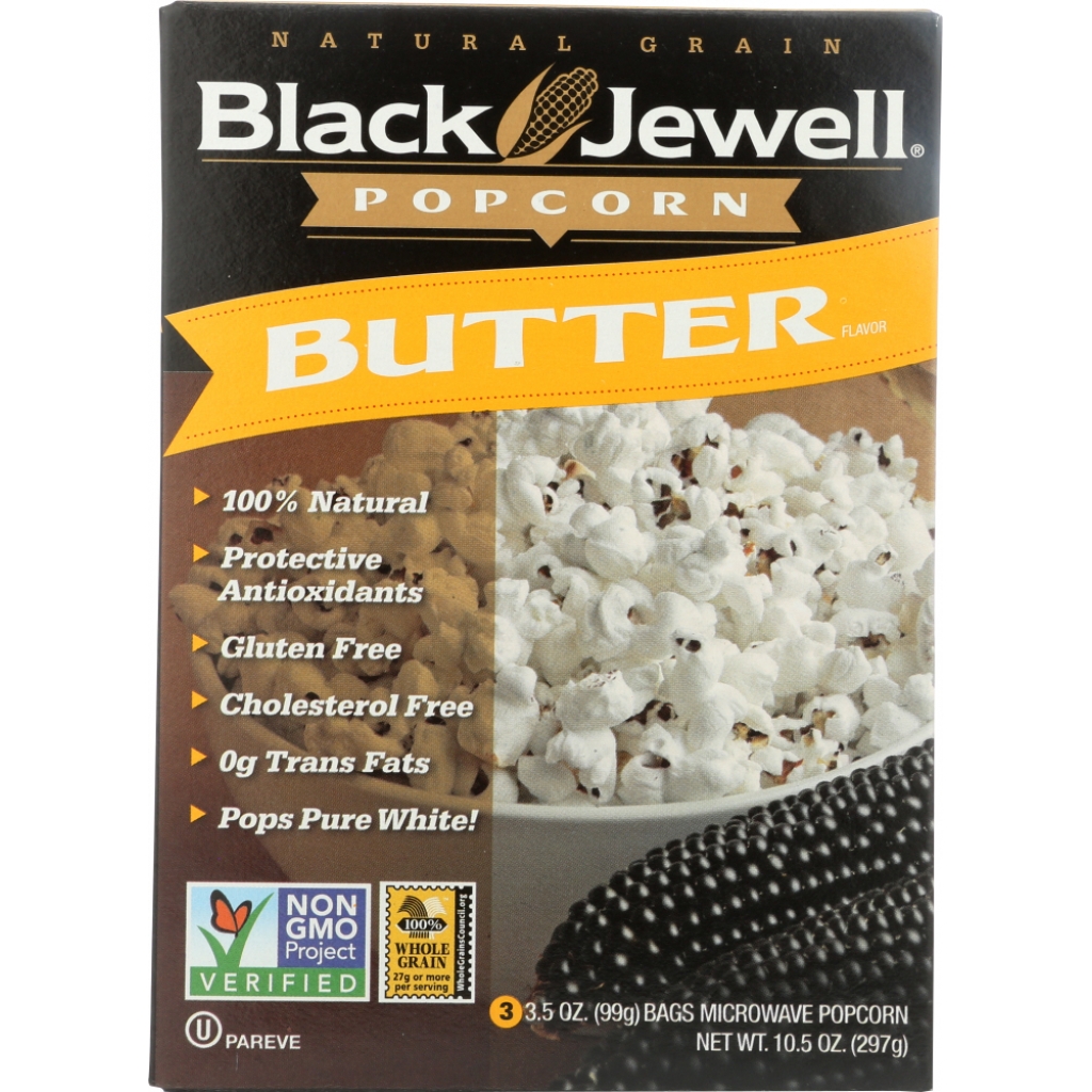 Premium Microwave Popcorn Butter - 3 Bags, 10.5 oz