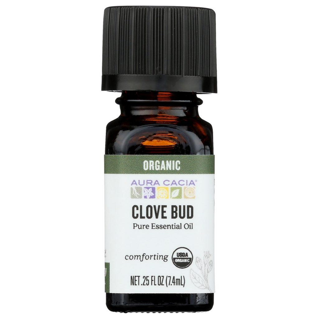 Organic Clove Bud Essential Oil, 0.25 oz