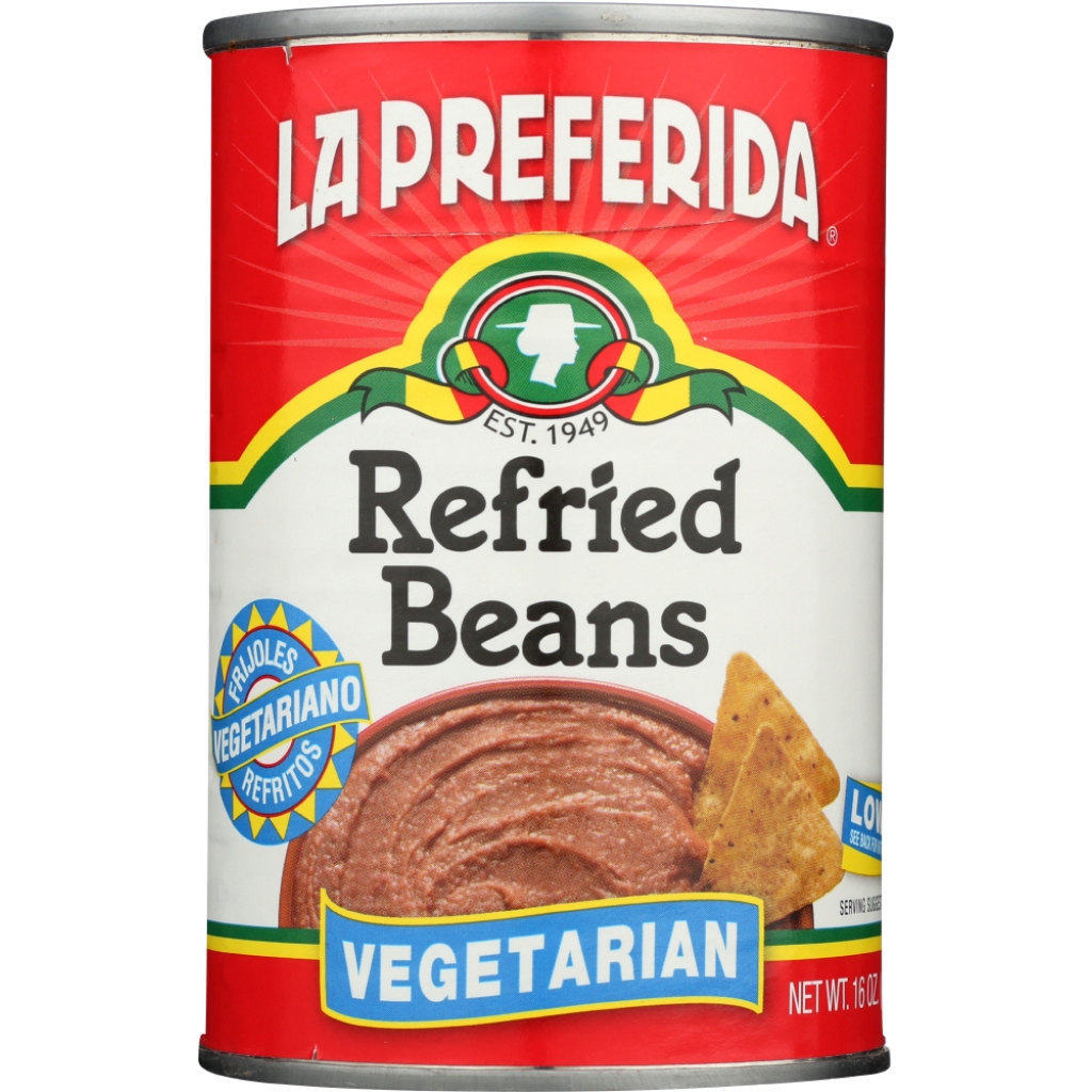 Low-Fat Vegetarian Refried Beans – 16 oz