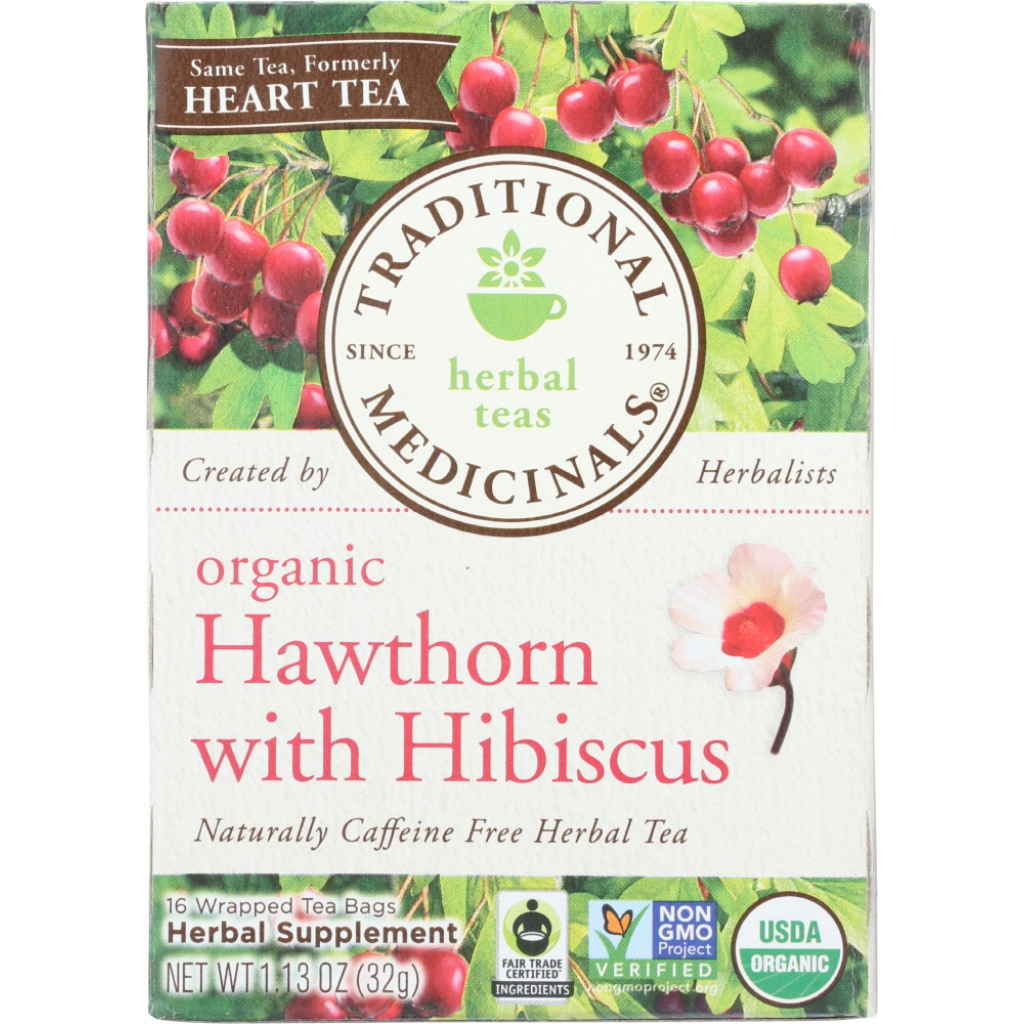 Traditional Medicinals Tea Heart with Hawthorn - 16 Bags