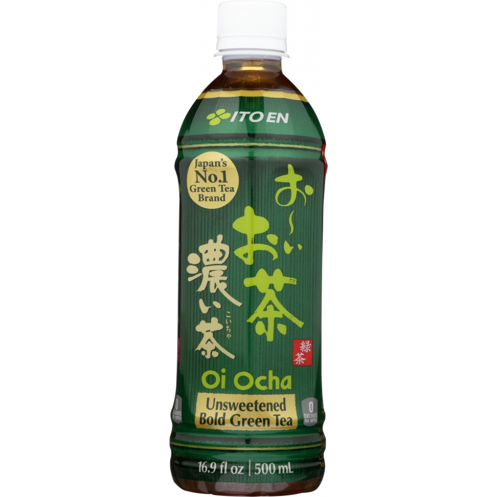 Oi Ocha Dark Green Tea Unsweetened – 16.9 oz