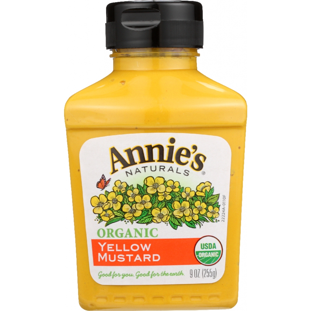 Organic Yellow Mustard, 9 oz