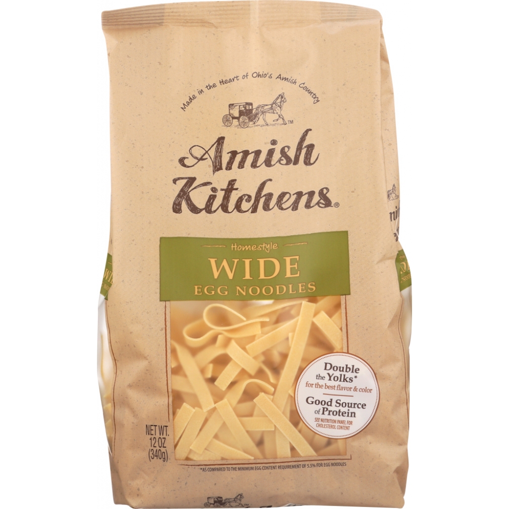 Amish Kitchens Wide Egg Noodles, 12 oz