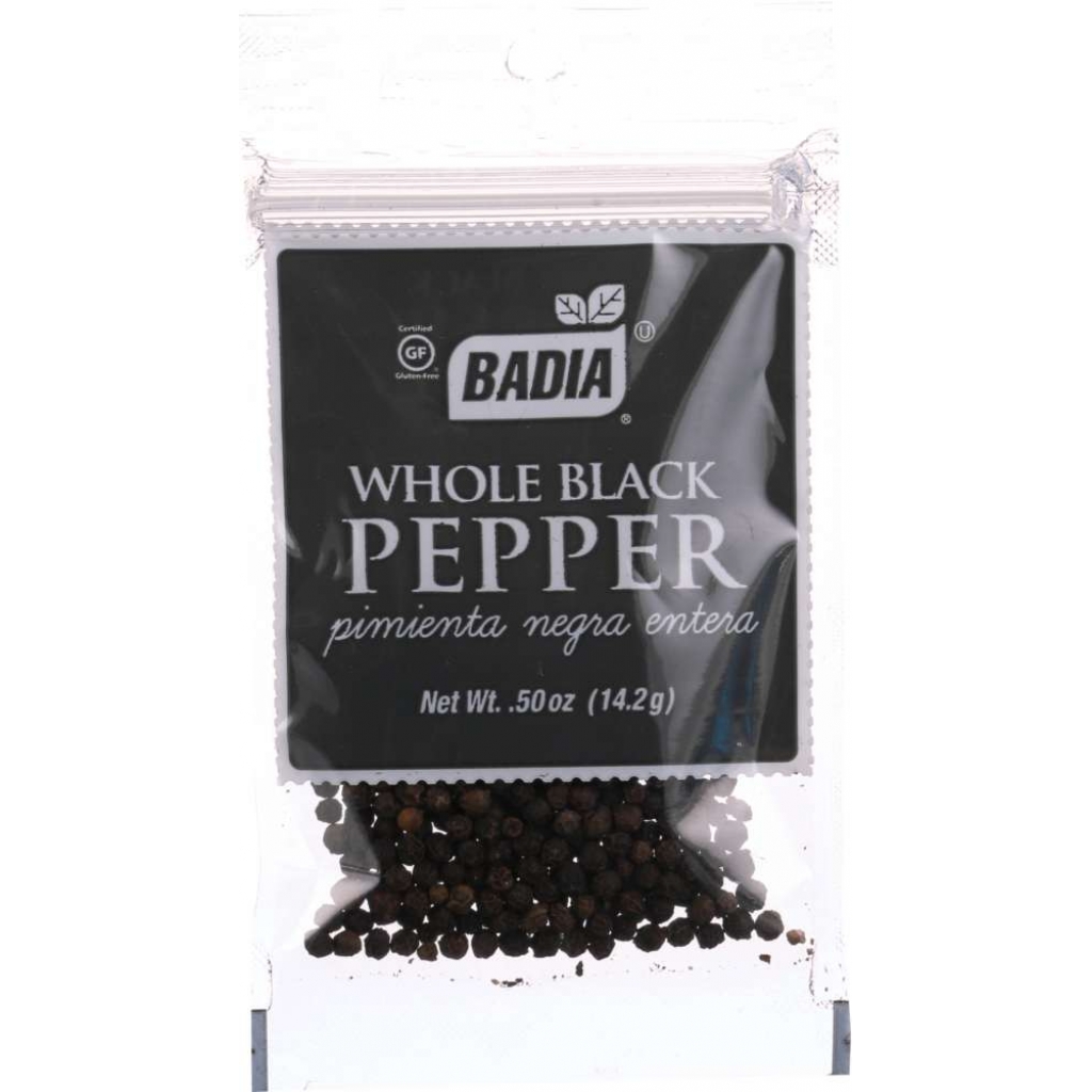 Whole Black Pepper - 0.5 oz