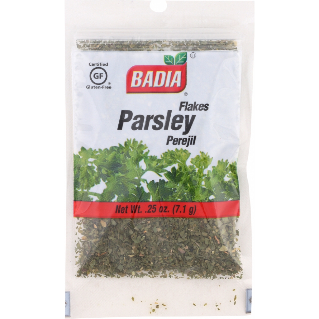 Organic Parsley Flakes - 0.25 oz