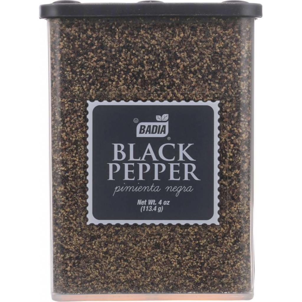 Ground Black Pepper, 4 Oz