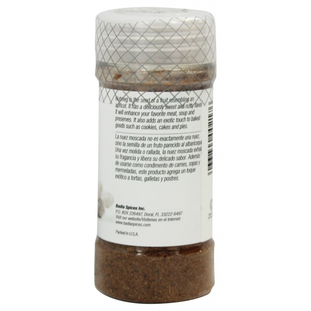 Ground Nutmeg - Organic - 2 oz