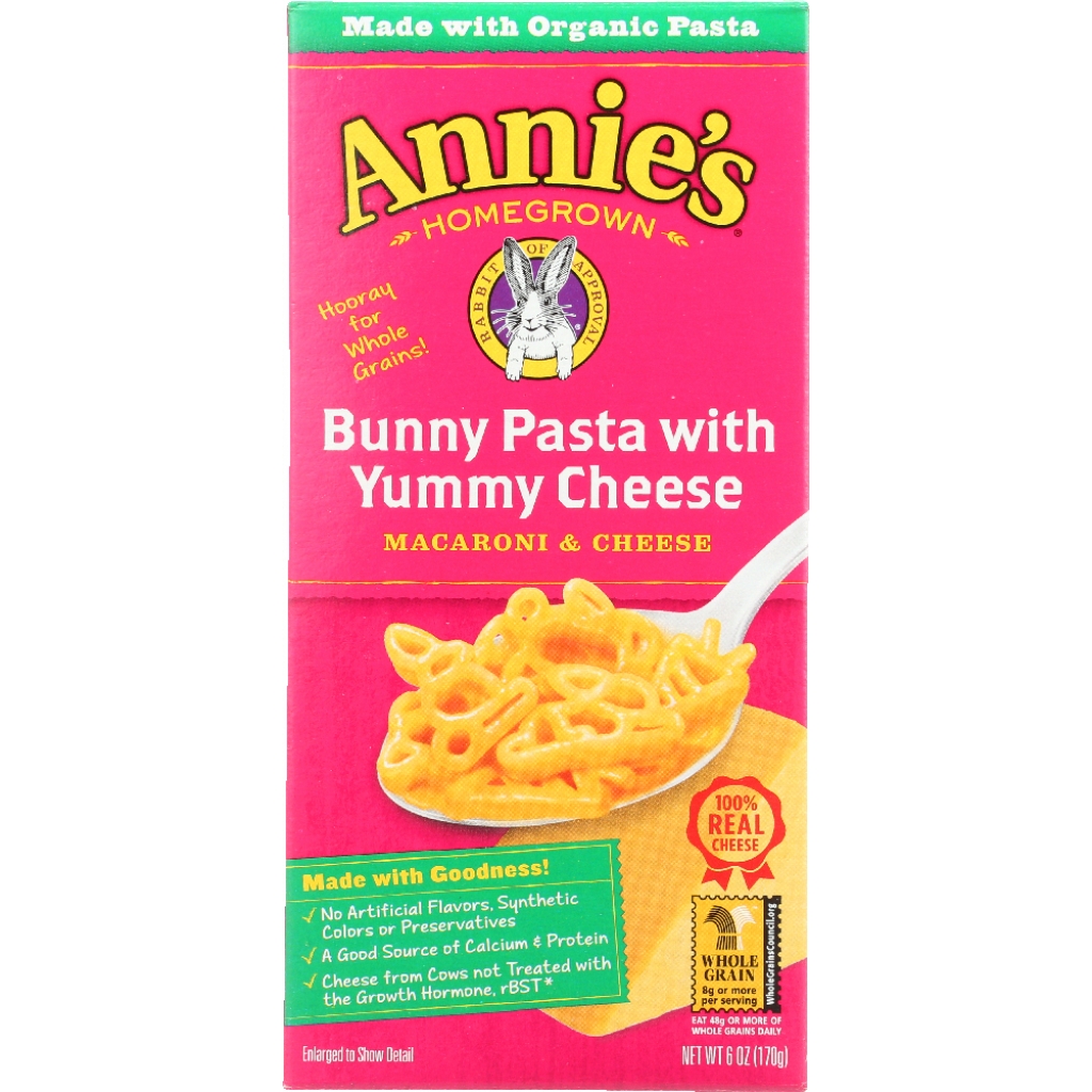 Bunny Pasta with Yummy Cheese - 6 oz