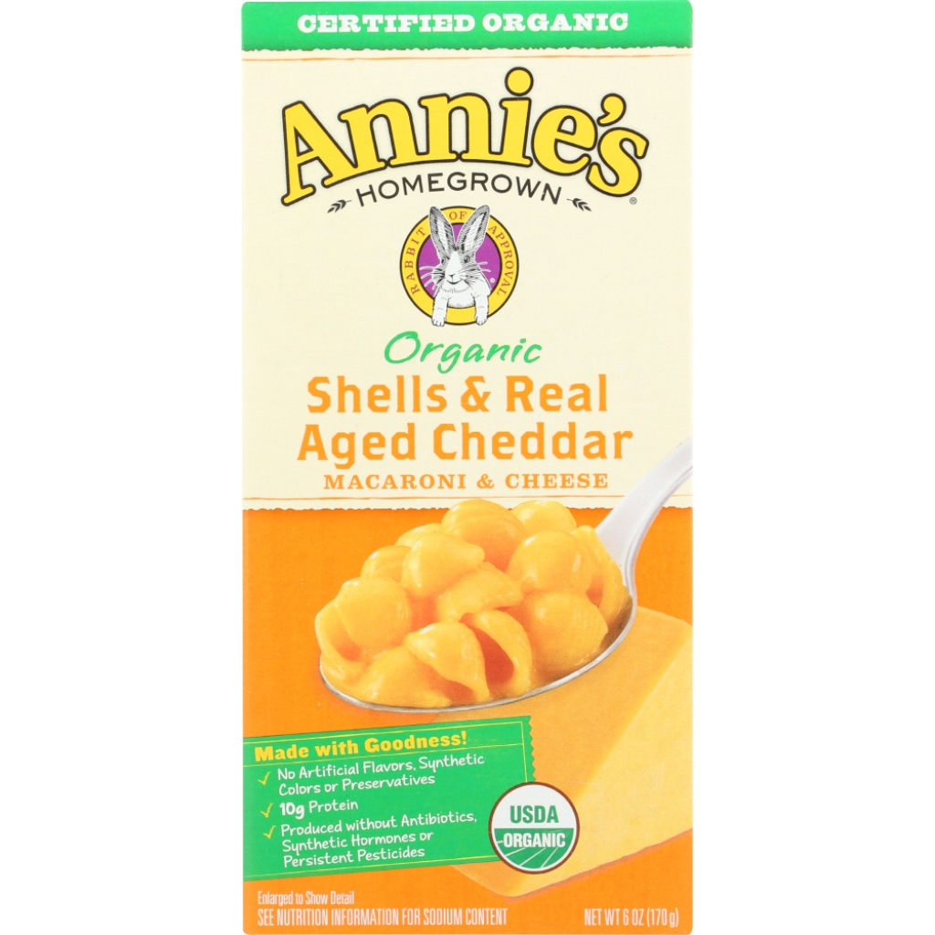 Organic Shells & Real Aged Cheddar Mac & Cheese