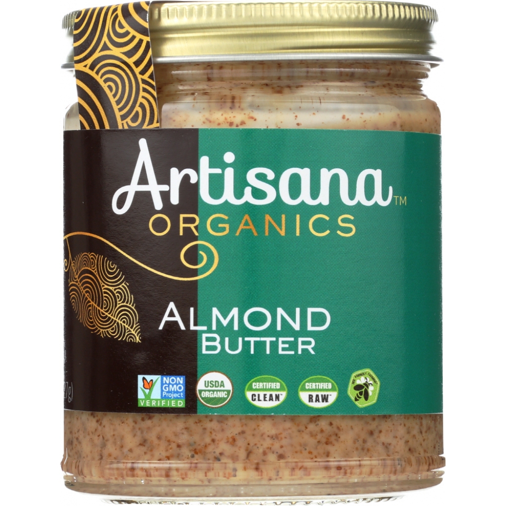 Organic Raw Almond Butter - 8 oz