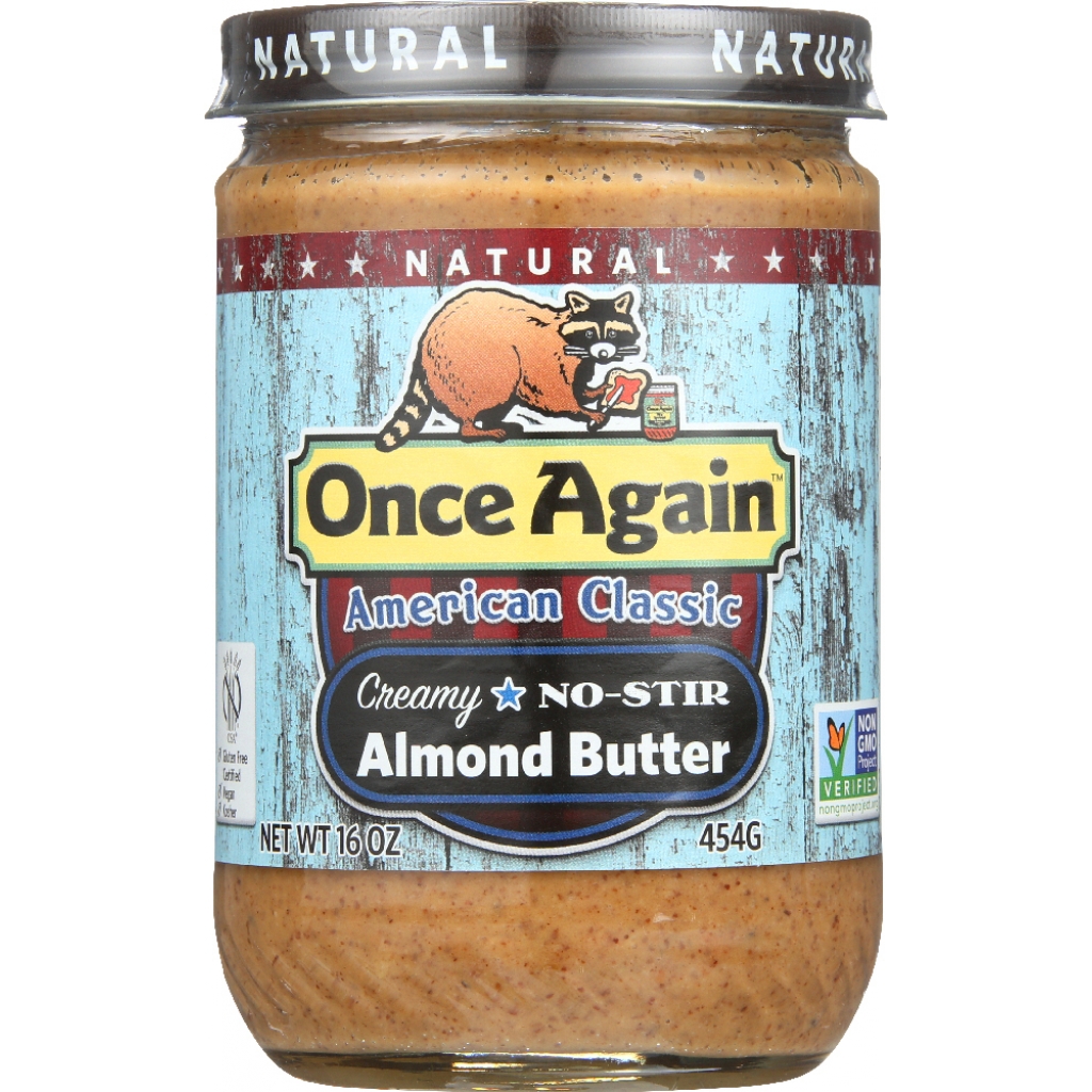 American Classic Creamy Almond Butter - No Stir, 16 oz