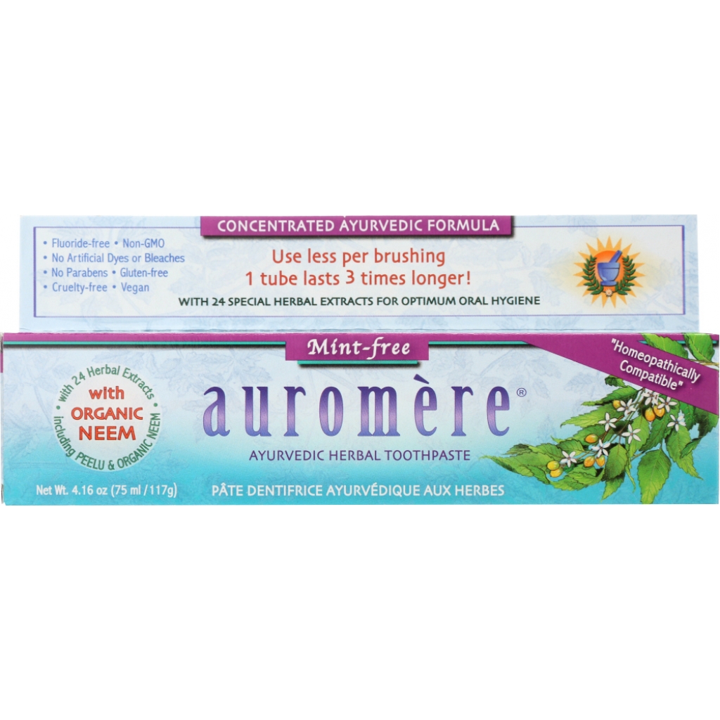 Ayurvedic Herbal Toothpaste Mint-Free