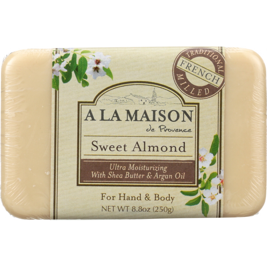 Traditional Sweet Almond Bar Soap - Luxurious Cleansing