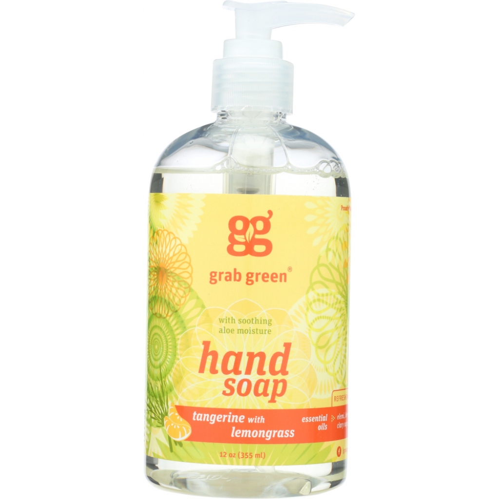 Tangerine and Lemongrass Hand Soap, 12 oz