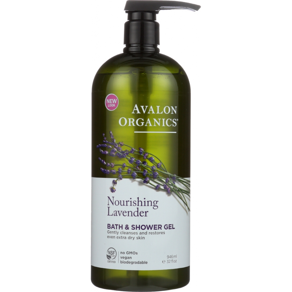 Lavender Bath & Shower Gel, 32 oz