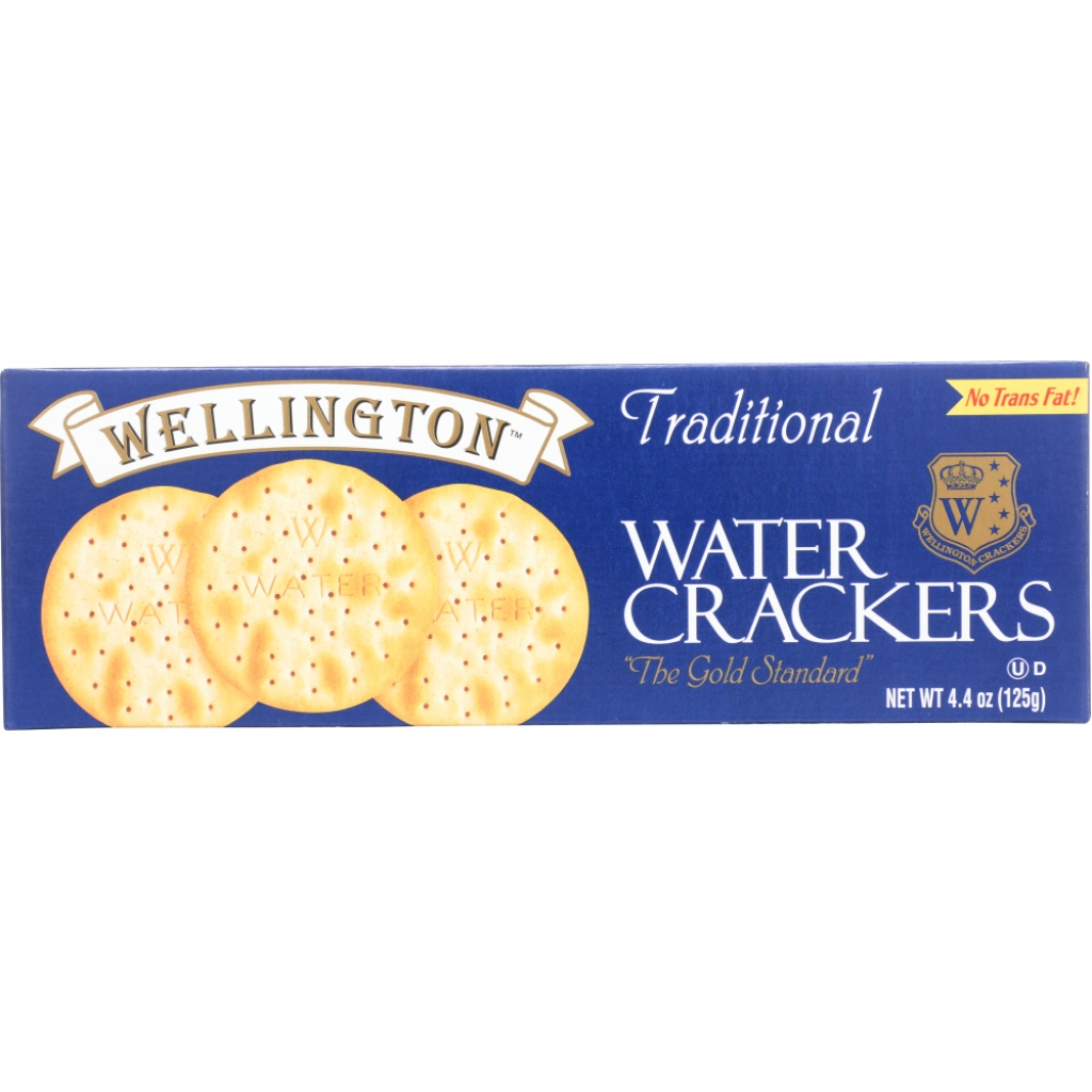 Traditional Water Crackers, No Trans Fat, 4.4 oz