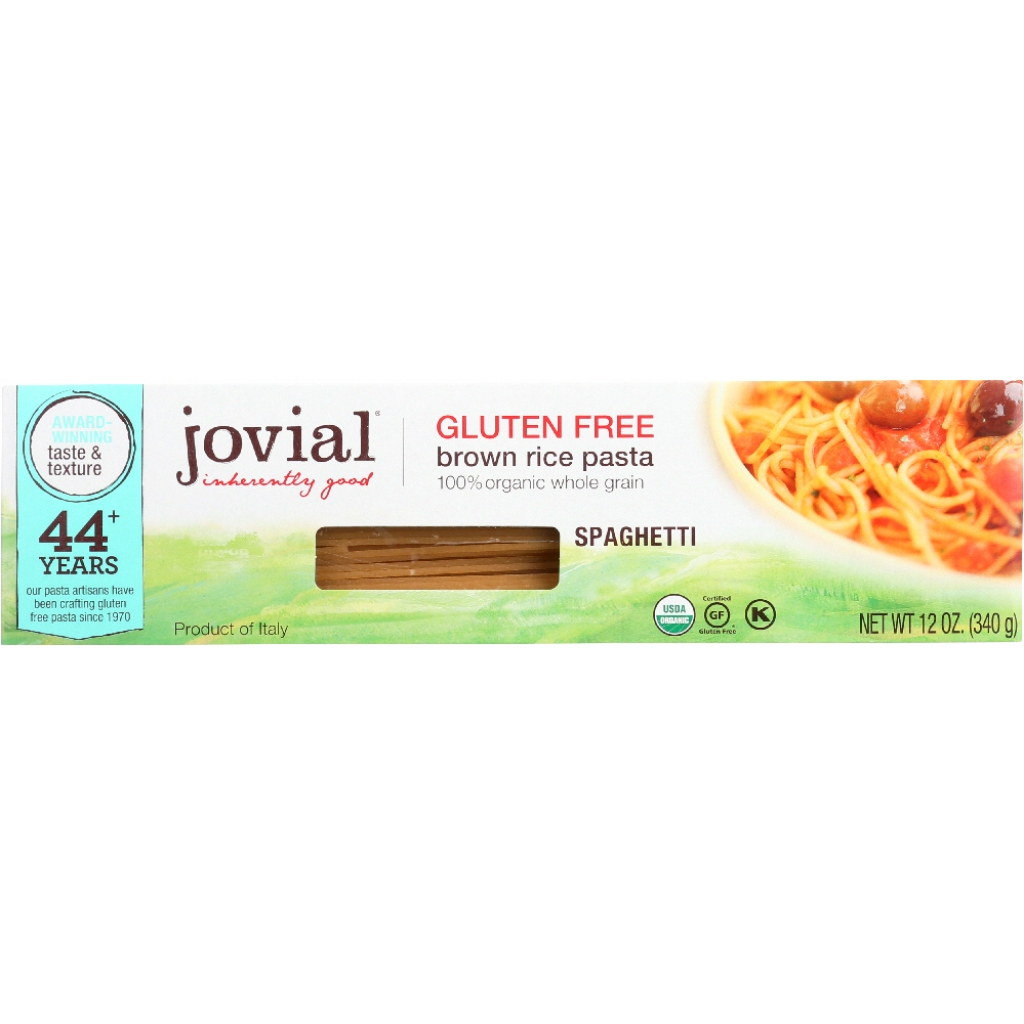 Gluten-Free Organic Brown Rice Pasta Spaghetti, 12 oz