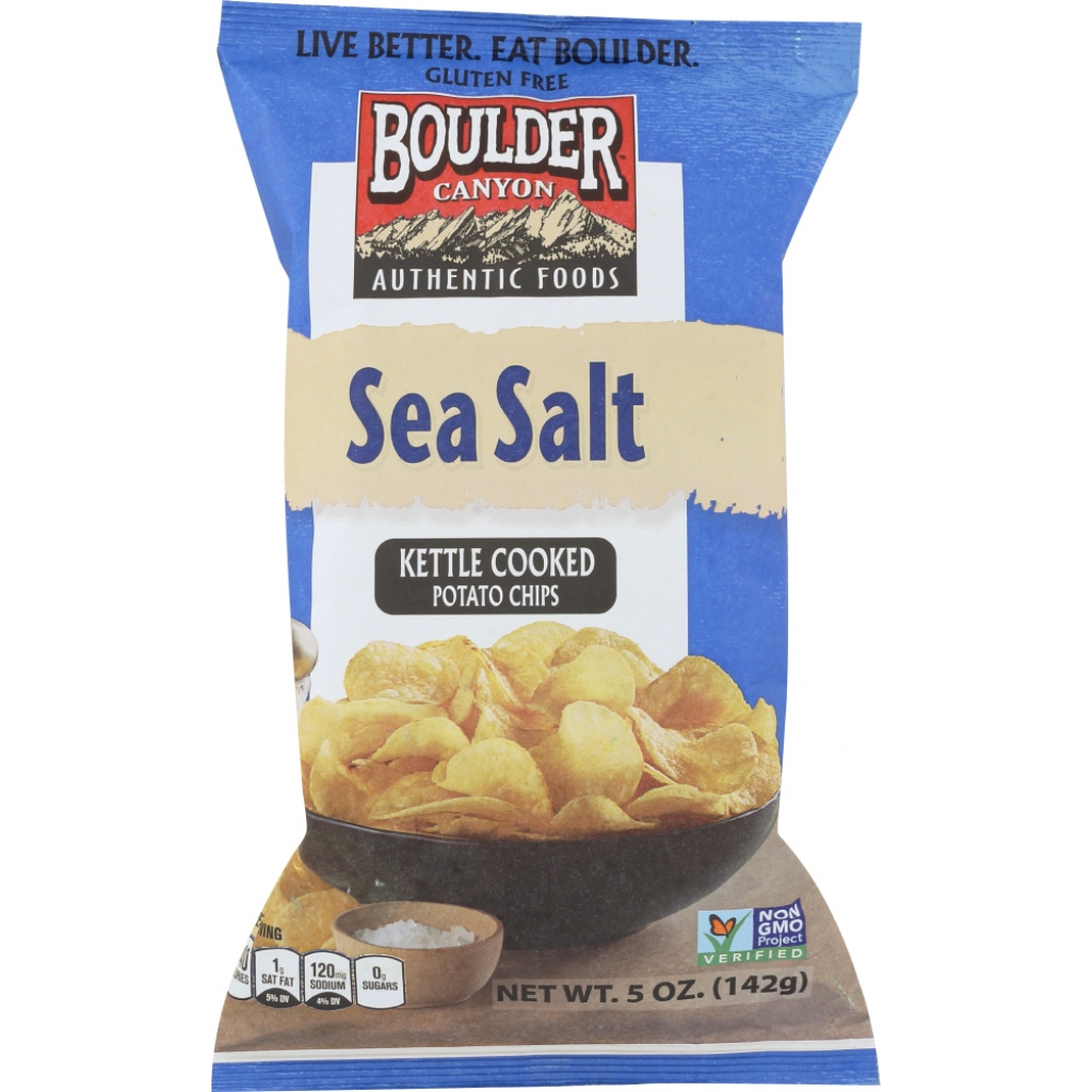 Sea Salt Kettle Cooked Potato Chips