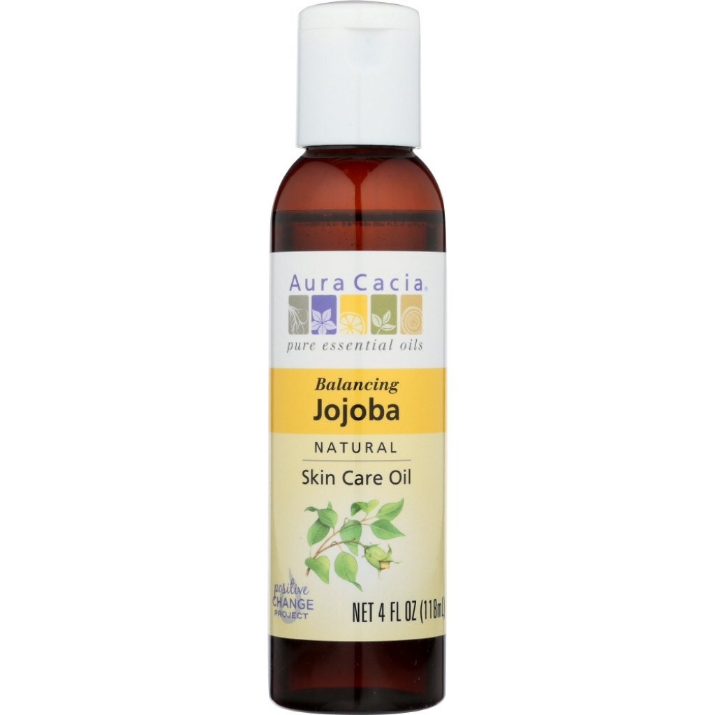 Natural Jojoba Skin Care Oil, 4 oz