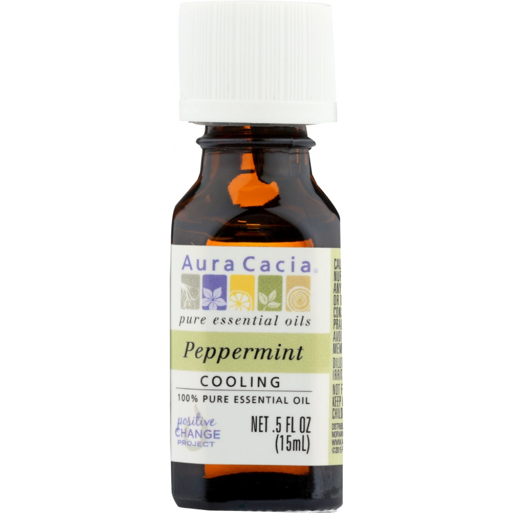 100% Pure Peppermint Essential Oil - 0.5 oz