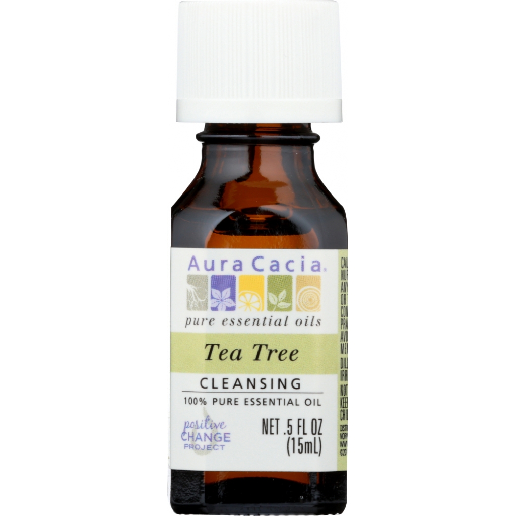 100% Pure Essential Oil - Tea Tree, 0.5 Oz