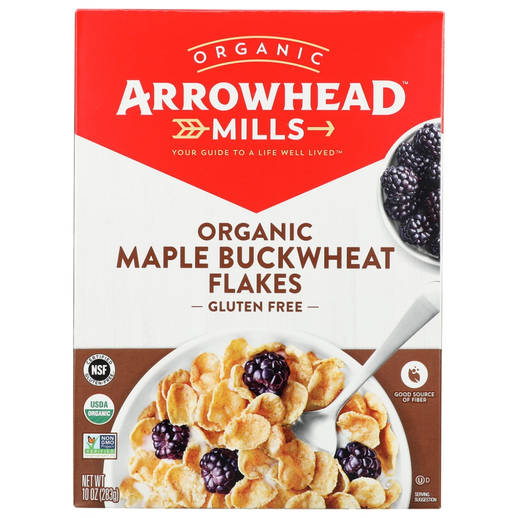 Organic Maple Buckwheat Flakes - Gluten Free