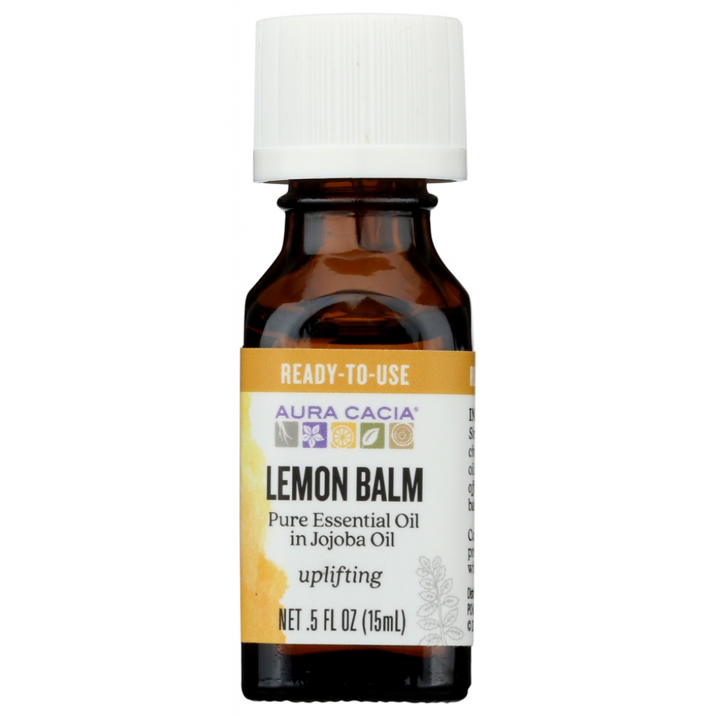 Lemon Balm Essential Oil in Jojoba - 0.5 oz