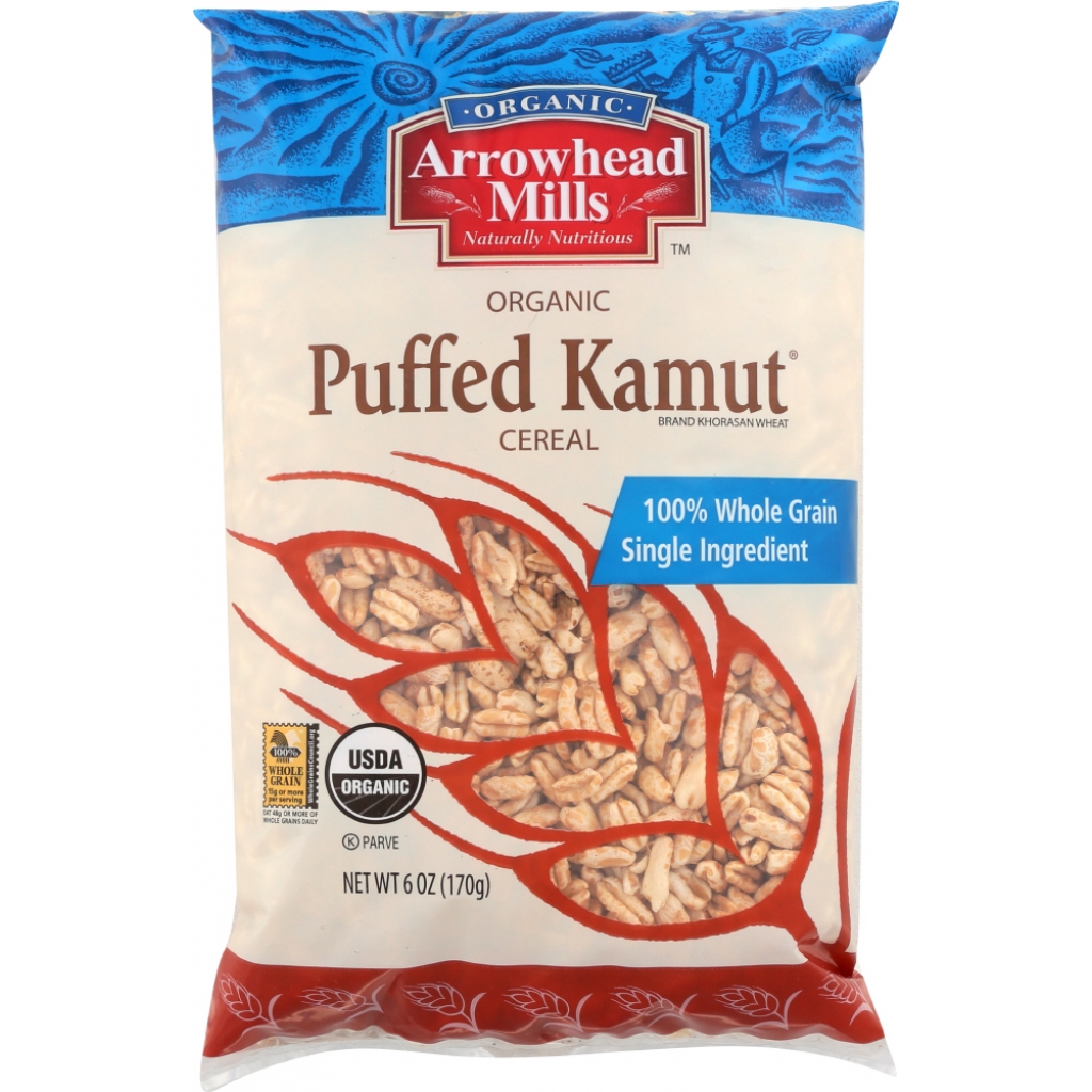 Organic Puffed Kamut Cereal