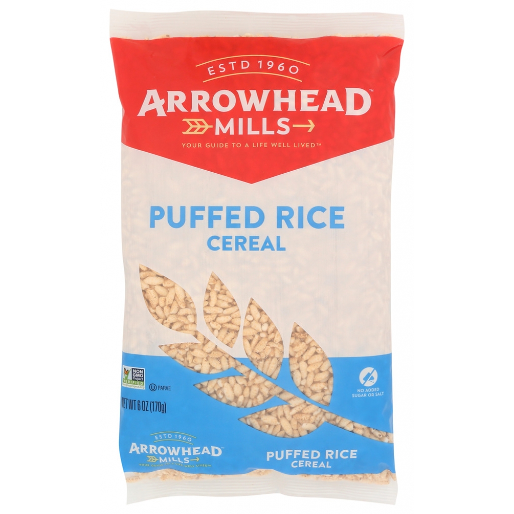 Natural Puffed Rice Cereal - Healthy Staple