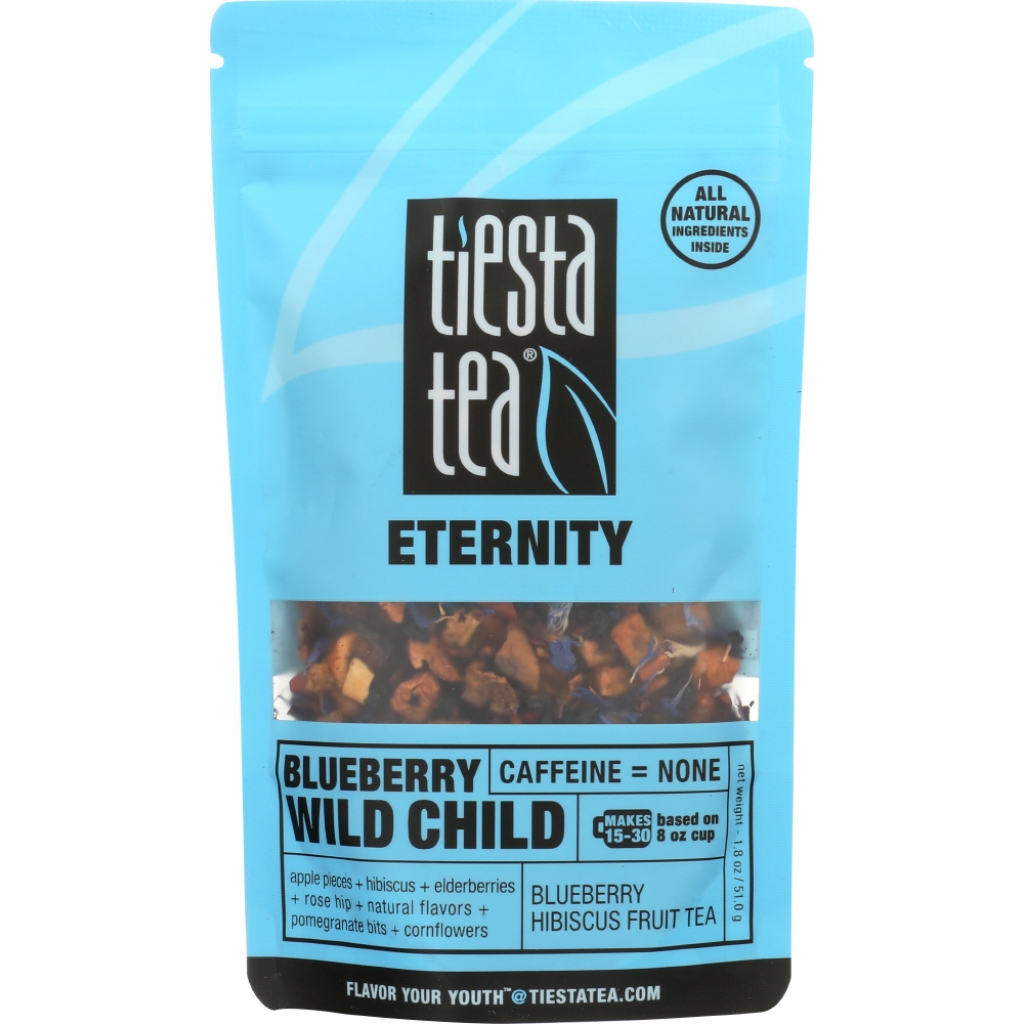 Herbal Blueberry Wild Child Tea - Fruity Infusion